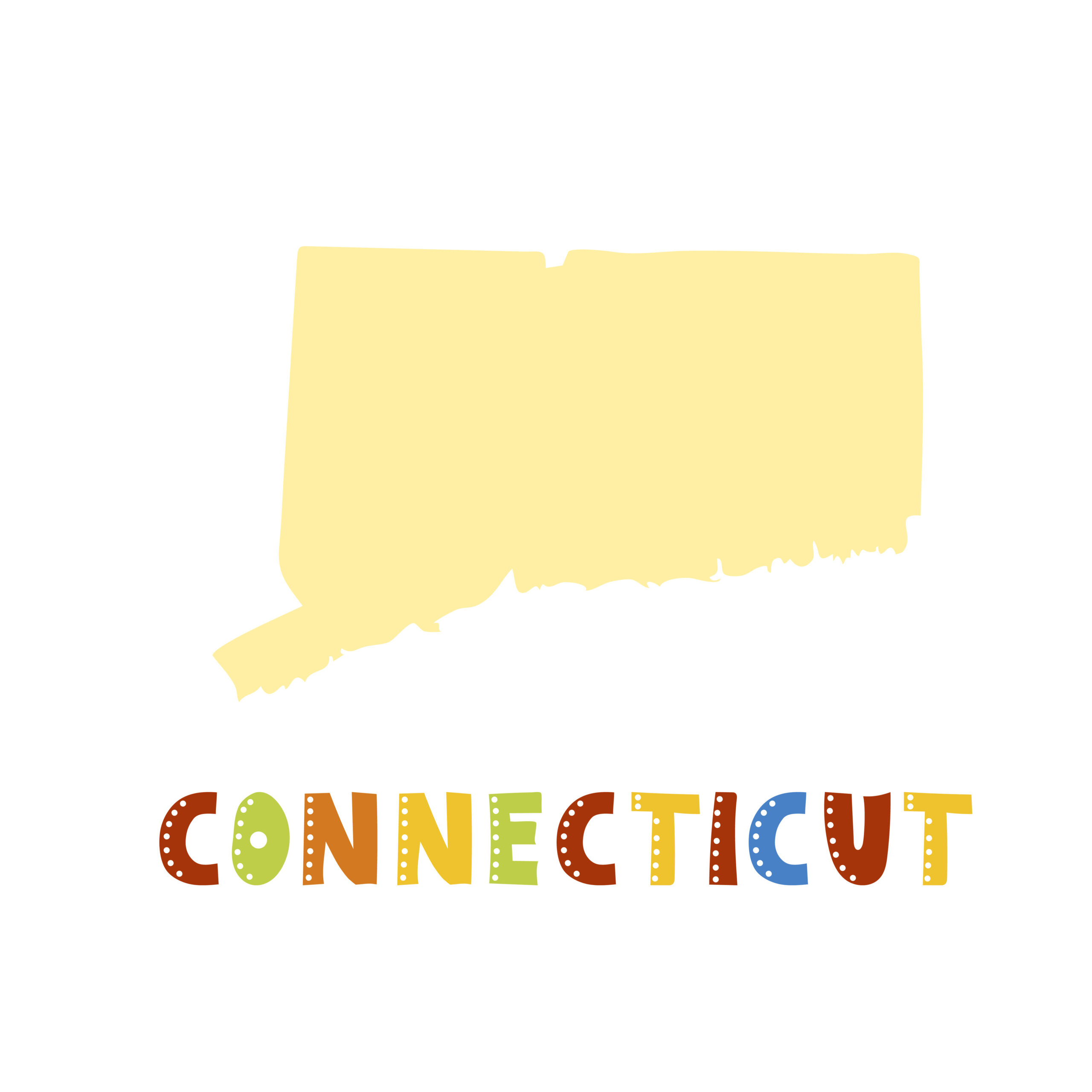 Map Of Connecticut for online therapy